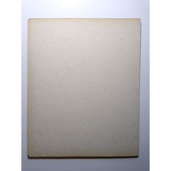 Vintage Santa Claus Moon Lit Chimney Cardboard Art Print Thick Christmas Gift - Picture 3 of 3